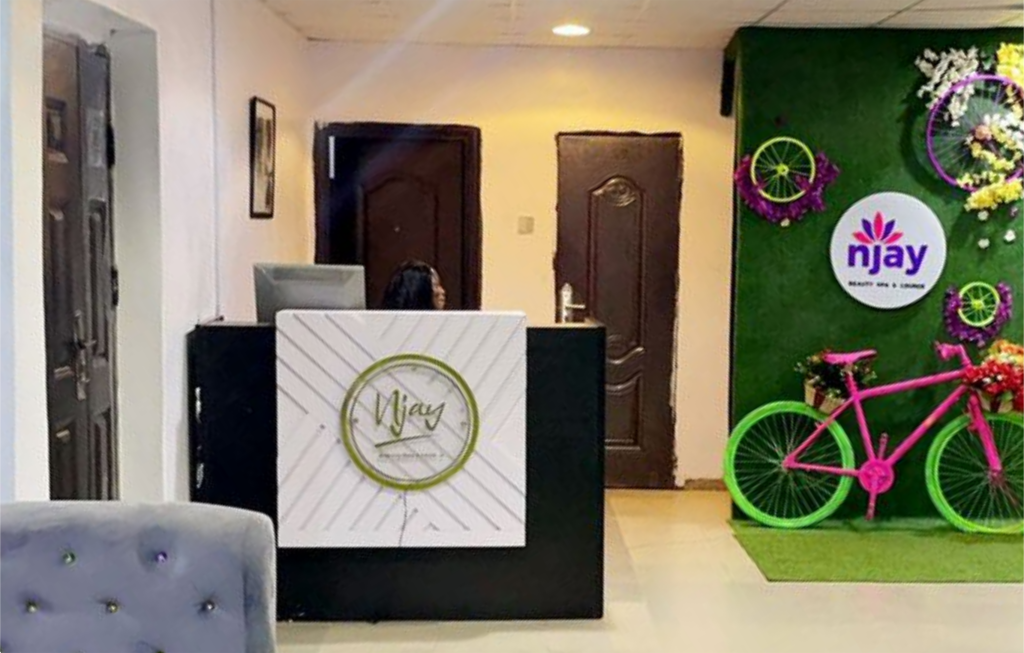 Njay Spa and Lounge, Akure Office.